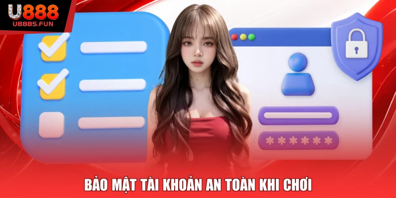 Bảo mật tài khoản an toàn khi chơi